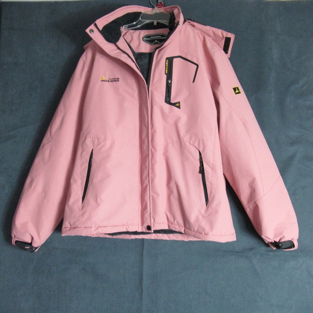 MOERDENG Unco & Boror VATOR Ski Snow Winter Jacket Womens XL Pink Weatherproof